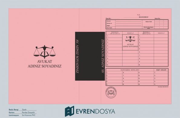 Adliye Mahkeme İcra Dosyası Açık Pembe