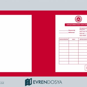 Avukat Dosyasi Icra Ve Buro Dosyalari Evren Dosya